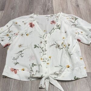 🌸✨ Chic Spring Floral Blouse – Effortless Elegance ✨🌸